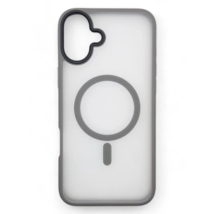 Чохол до мобільного телефона BeCover Metal Buttons Case (MagSafe) для Apple iPhone 16 Gray (712092) зображення 1
