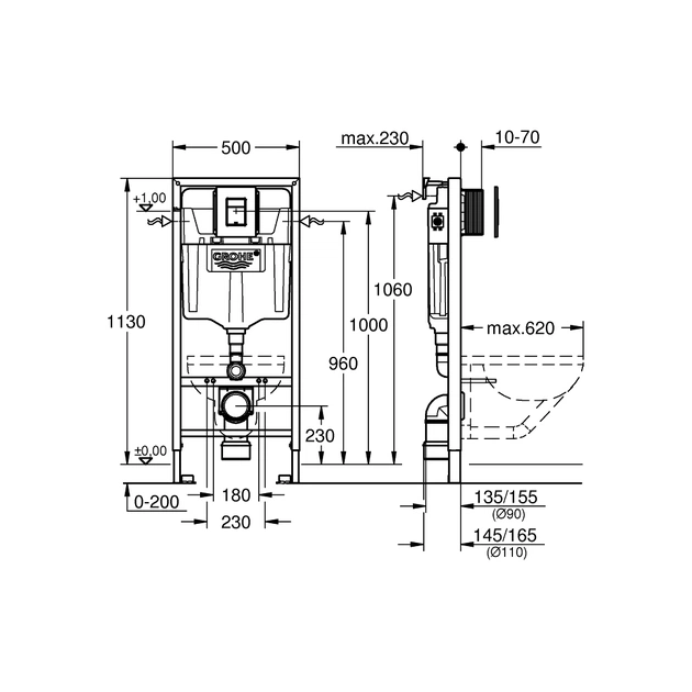 Інсталяція Grohe QuickFix 39930000 (CV030563) - picture 3
