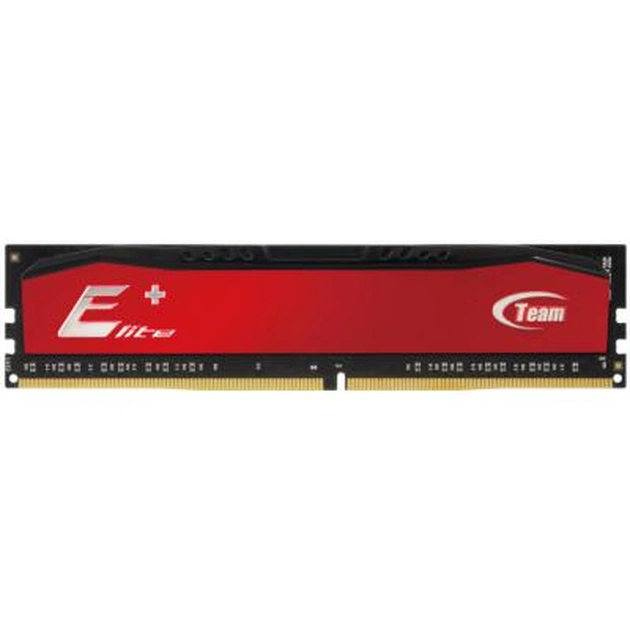 Модуль пам'яті для комп'ютера DDR3 4GB 1866 MHz Elite Plus Red Team (TPRD34G1866HC1301) - зображення 1