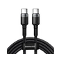 Дата кабель USB-C to USB-C 2.0m 100W 5A black-grey Baseus (CATKLF-ALG1) - уменьшенное изображение 1