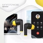 Навушники Canyon Hexagon 7 TWS ANC+ENC Wireless Charge Black/Yellow (CNS-TWS7BY) - зменшене зображення 6
