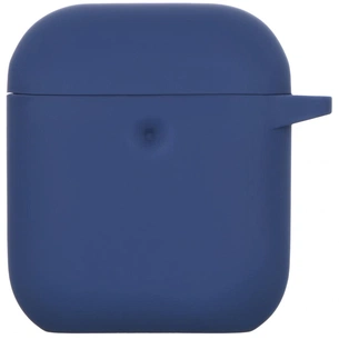 Чохол для навушників 2E для Apple AirPods Pure Color Silicone 3.0 мм Navy (2E-AIR-PODS-IBPCS-3-NV) зображення 1
