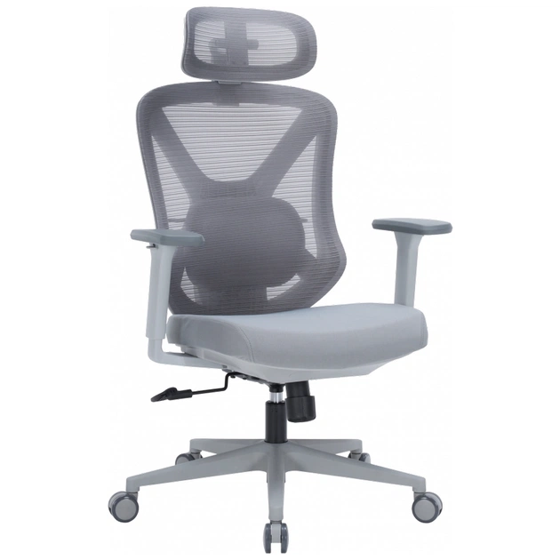 Офісне крісло GT Racer B-5759 Gray/Gray - зображення 1