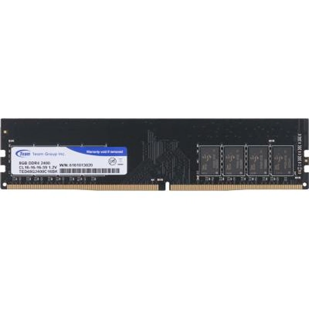 Модуль пам'яті для комп'ютера DDR4 8GB 2400 MHz Elite Team (TED48G2400C1601) - изображение 1