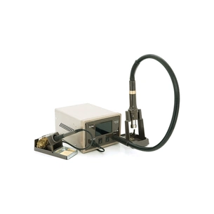 Паяльна станція Bakku BA-9852 цифрова індикація, фен, паяльник, DC: 110-220V, 8-15A, 1200W, 2,8 кг (BA-9852) picture 1