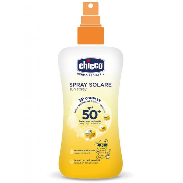 Дитяче молочко Chicco Сонцезахисний спрей SPF 50 150 мл (09159.00) - зображення 1