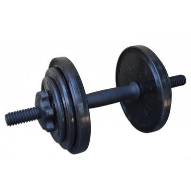 Гантель InterAtletika 10кг Black (СТ 530.10) - изображение 1