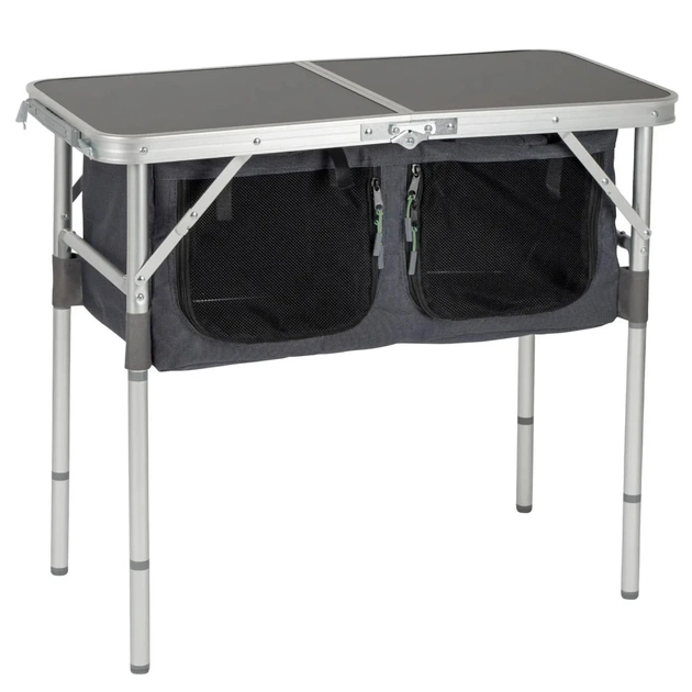 Туристичний стіл Bo-Camp Otter 80x40 cm Anthracite (1693680) - зображення 1