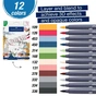 Набір маркерів Faber-Castell двосторонніх Goldfaber Gofa Sketch Markers, 12 кольорів (32609) - зменшене зображення 4