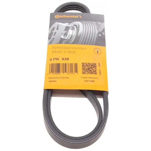 Поликлиновый ремень CONTITECH 4PK938 - изображение 1
