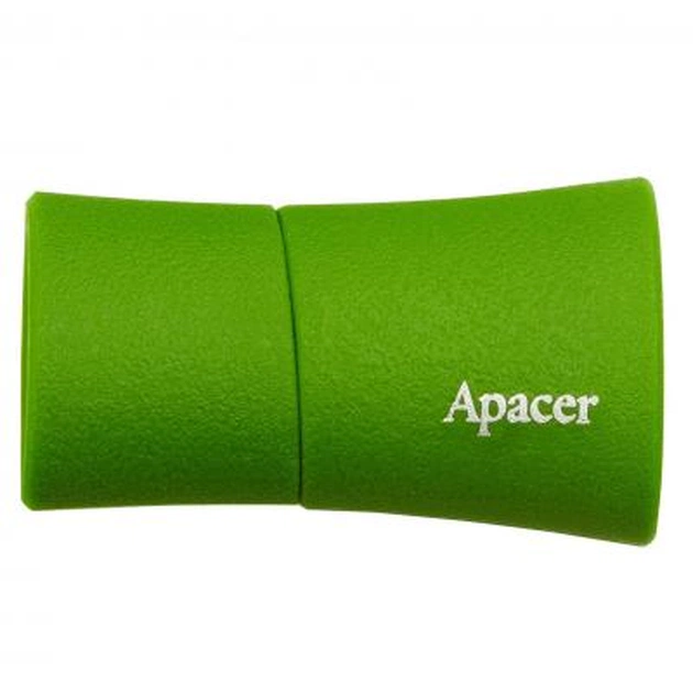 USB флеш накопичувач Apacer 64GB AH153 Green RP USB 3.0 (AP64GAH153G-1) - изображение 1