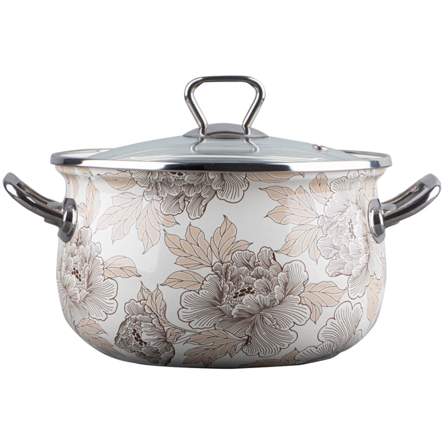 Каструля Gusto "Срібні етюди" Premium 16 см 2,1 л (GT-T-116-SE) - зображення 1