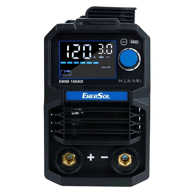 Зварювальний апарат Enersol інверторний, 20-160 A, 7.2 кВт, 3.1 кг (EWM-160AD) - picture 3