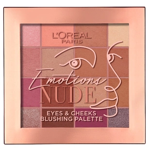 Тіні для повік L'Oreal Paris Emotions of Nude палетка тіней та рум'ян 17 г (3600523973705) зображення 1