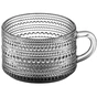 Чашка Ardesto Verbena, 10.5см, скло, сірий (AR5030) - зменшене зображення 1
