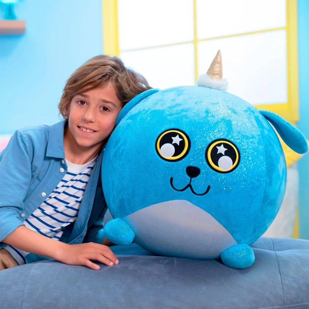 М'яка іграшка Biggies серії Fantasy - Синій песик (надувна іграшка, насос) (BIG001-UD) - picture 10