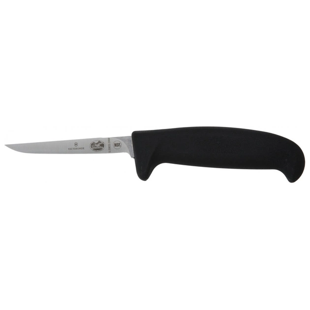 Кухонний ніж Victorinox Fibrox Poultry 9 см Medium Чорний (5.5903.09M) - зображення 1