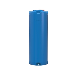 Ємність для води Вігер вертикальна харчова 1000 л вузька, кришка з клапаном синя (13231) изображение 1