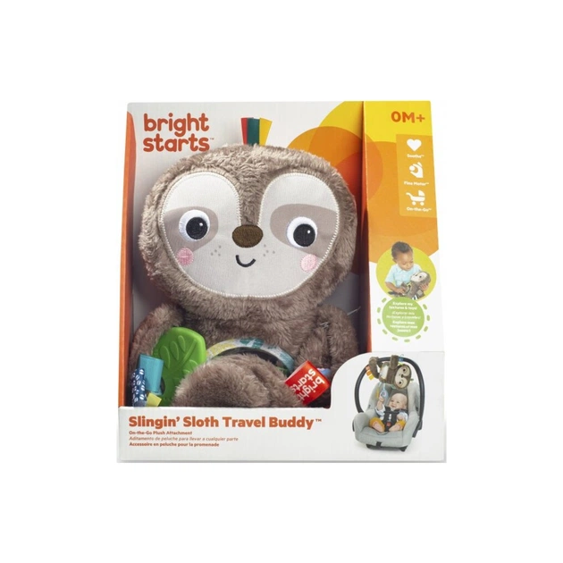 Іграшка на коляску Bright Starts Лінивець (12501) - изображение 4