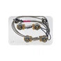 Комплект електроніки для гітари DiMarzio Les Paul Wiring Harness With Straight Toggle Switch And 500K Long Shaft Pots (GW2101) - зменшене зображення 1