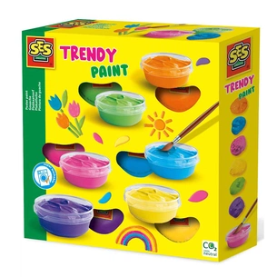 Гуашеві фарби Ses Трендові кольори 6 кол. (00362) зображення 1