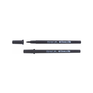 Лайнер Sakura PIGMA PEN Brush BB, Чорний (084511399228) зображення 1