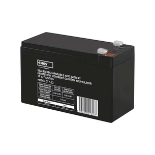 Батарея до ДБЖ EMOS B9691 AGM 12V 7Ah fast 4,7mm (B9691) зображення 1