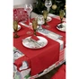 Доріжка на стіл Прованс Merry Christmas червона 40x140 см (031478) - зменшене зображення 2