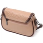 Сумка Vintage З натуральної шкіри Бежева (22373) - зменшене зображення 2
