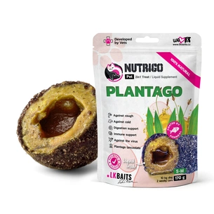 Лакомство для собак LK Baits Pet Nutrigo Plantago S-M для средних пород с сиропом подорожника (Ø 20 мм) 170 г (7771156) изображение 1