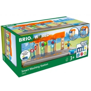 Залізниця Brio World Smart Tech Мийка потягів (33874) зображення 1