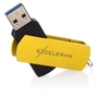 USB флеш накопичувач eXceleram 16GB P2 Series Yellow2/Black USB 3.1 Gen 1 (EXP2U3Y2B16) - зменшене зображення 3