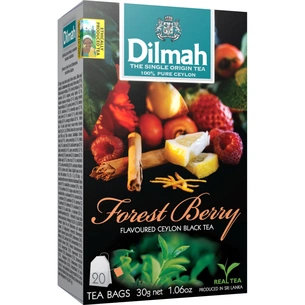 Чай Dilmah Лесные ягоды 20х1.5 г (9312631149159) изображение 1