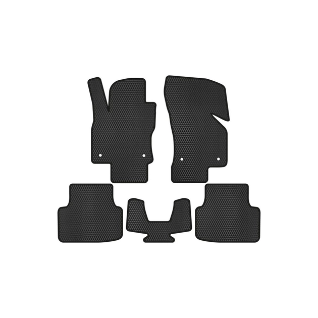 Килимок в салон EVAtech Skoda Octavia A7 Scout (AT) 2013-2020 3 покол (SK12299C5AV4RBB) - зображення 1