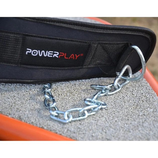 Обважнювач PowerPlay з ланцюгом 3095 неопреновий Чорний (PP_3095) - picture 8