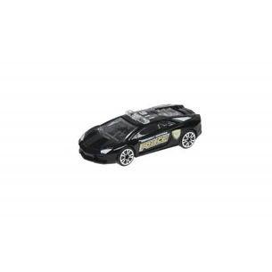 Спецтехніка Same Toy Model Car Полиция чёрная (SQ80992-But-3) зображення 1