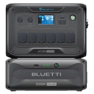 Зарядна станція BLUETTI PowerOak AC300 3000W + B300K 2764.8Wh (AC300+B300K) изображение 1