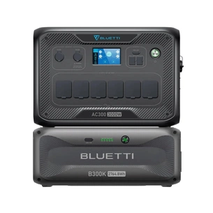 Зарядна станція BLUETTI PowerOak AC300 3000W з модулем B300 (AC300+B300) зображення 1