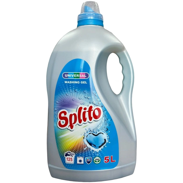 Гель для прання Splito Universal 5 л (4820049384048) - зображення 1