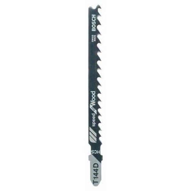 Полотно Bosch T144 D, HC, 5 шт, к электролобзику (2.608.630.040) - зображення 1