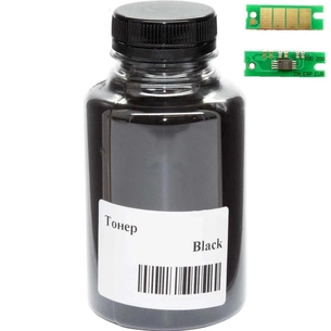 Тонер AHK Ricoh Aficio SP330, 210г, 7K, Black + chip (3203740) зображення 1