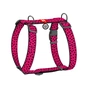 Шлея для собак WAUDOG Nylon анатомічна H-подібна з QR-паспортом "Кавун" пластиковий фастекс XL (323-0049) - уменьшенное изображение 1