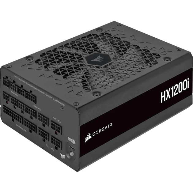 Блок живлення Corsair 1200W HX1200i PCIE5 (CP-9020281-EU) - зображення 1