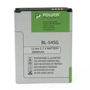 Акумуляторна батарея PowerPlant LG BL-54SG (DV00DV6238) зображення 1