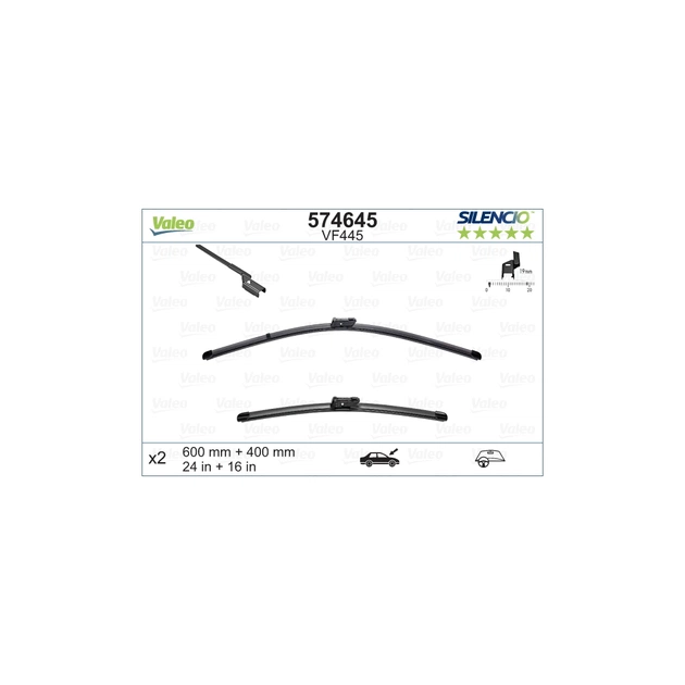 Щетка стеклоочистителя Valeo 574645 - изображение 1