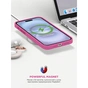 Чохол до мобільного телефона Armorstandart ICON2 MagSafe Apple iPhone 16 Fuchsia (ARM81314) - зменшене зображення 9