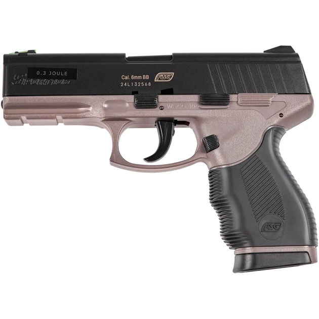 Страйкбольний пістолет ASG Sport 106 Spring Black/FDE (20122) - picture 1