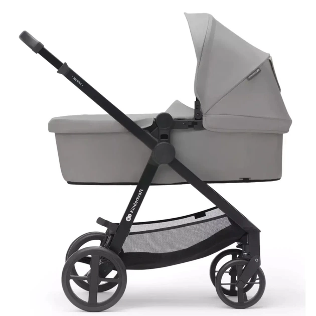 Коляска Kinderkraft 3 в 1 Newly Moonlight Grey (KSNEWL00GRY3000) (5902533921874) - зображення 1