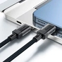 Дата кабель USB-C to USB-C 1.2m 60W stainless steel C12-03 Black Acefast (6974316283317) - зменшене зображення 6