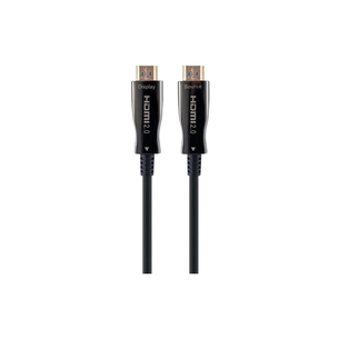 Кабель мультимедійний HDMI to HDMI 80.0m AOC V2.0 4K 60Hz Cablexpert (CCBP-HDMI-AOC-80M-02) зображення 1